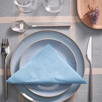 Ikea Fantastisk Paper Napkin, Gray-blue, 15 ¾x15 ¾ "