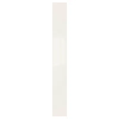 Ikea Fardal Door With Hinges, High Gloss White, 9 5/8x90 3/8 "