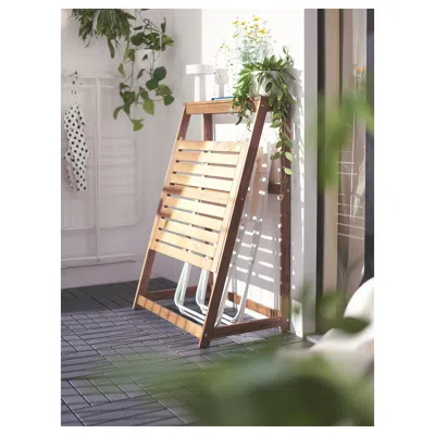 Ikea Fejan Chair, Outdoor, Foldable White, Tested For: 220 Lb
