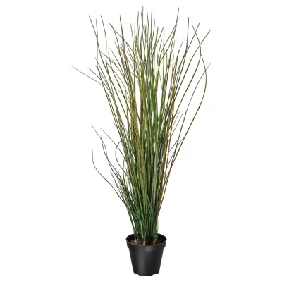 Ikea Fejka Artificial Potted Plant, Grass, 6 ¾ "