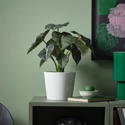 Ikea Fejka Artificial Potted Plant, Indoor/outdoor Alocasia, 4 ¾ " In Green
