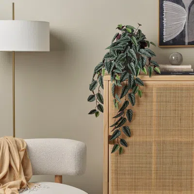 Ikea Fejka Artificial Potted Plant, Indoor/outdoor Cissus/hanging, 6 " In Brown