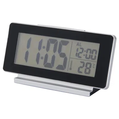 Ikea Filmis Clock/thermometer/alarm, Black, 6 ½x3 ½ "