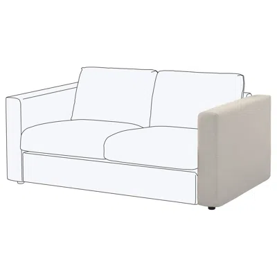 Ikea Finnala Armrest, Gunnared Beige, Height With Legs: 28 "