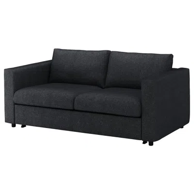 Ikea Finnala Cover For Sleeper Sofa, Tallmyra Black/gray, Bed Height: 20 7/8 "
