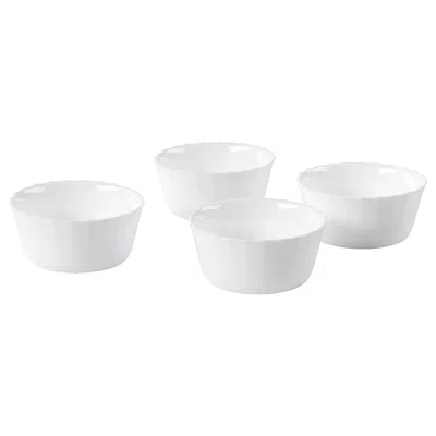 Ikea Fisktärna Ramekin, White, Diameter: 4 3/8 "