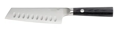 Ikea Fjällröding Santoku Knife, Damascus Steel/black, 6 "