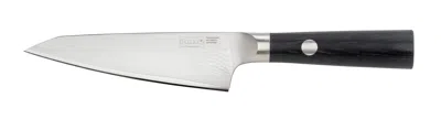 Ikea Fjällröding Utility Knife, Damascus Steel/black, 6 "