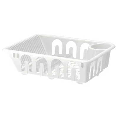 Ikea Flundra Dish Drainer, White, Length: 18 "