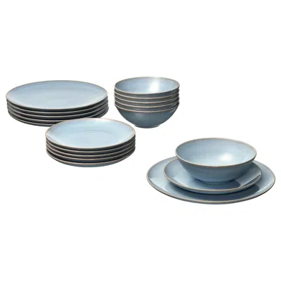 Ikea Färgklar 18-piece Dinnerware Set, Light Blue