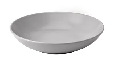 Ikea Färgklar Deep Plate/bowl, Matte Light Gray, 9 "