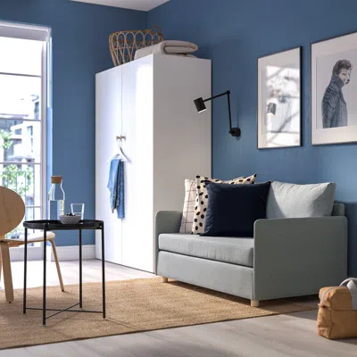 Ikea Fridhult Sleeper Sofa, Knisa Light Gray, Bed Length: 79 1/2 "