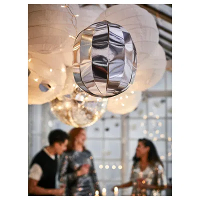 Ikea Fröjda Hanging Decoration, Chrome Effect, 11 ¾ "