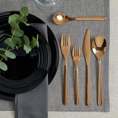 Ikea Förnuft 20-piece Flatware Set, Rose-gold Color