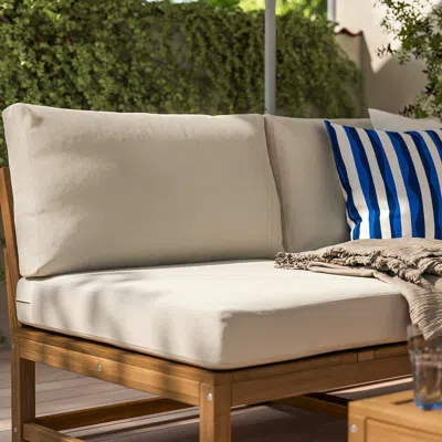 Ikea Frösön Cover For Back Cushion, Outdoor Beige, 31 1/2x17 3/8 "
