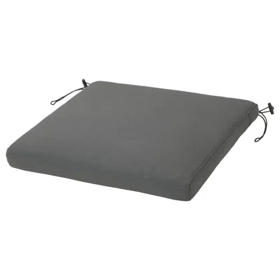 Ikea Frösön Cover For Chair Pad, Outdoor Dark Gray, 17 3/8x17 3/8 "