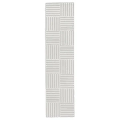Ikea Gatusektion Kitchen Mat, Gray/check, 1 ' 6 "x5 ' 11 "