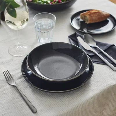 Ikea Gladelig Deep Plate/bowl, Dark Gray, 8 ½ "