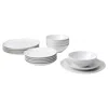 Ikea Godmiddag 18-piece Dinnerware Set, White