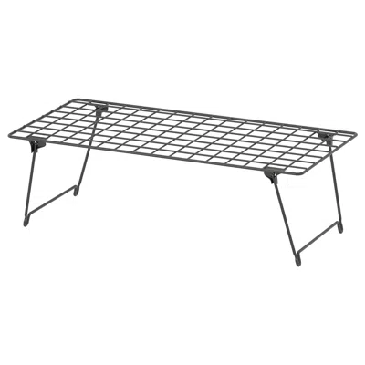 Ikea Grejig Shoe Rack, Gray, 22 7/8x10 5/8x6 3/4 " In Metallic