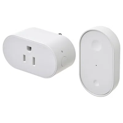 Ikea Grillplats Plug With Remote Control, Smart In White