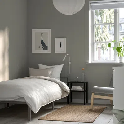 Ikea Grimsbu Bed Frame, Gray, Twin