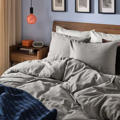Ikea Grovsnärja Duvet Cover And Pillowcase(s), Gray/mélange, Twin