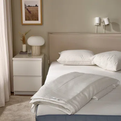 Ikea Gräsrotsfly Duvet Insert, Cool, King In White