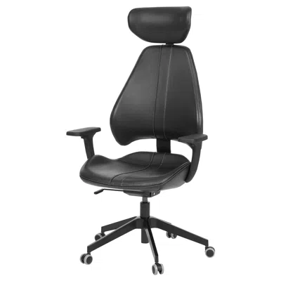 Ikea Gruppspel Gaming Chair, Grann Black, Tested For: 276 Lb