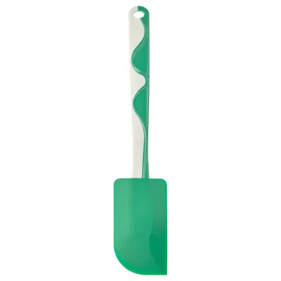 Ikea Gubbröra Rubber Spatula, Green/white, Length: 10 " In Multi