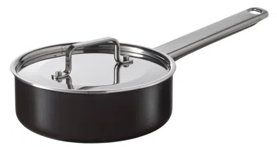 Ikea Guldöring Saucepan With Lid, Non-stick Coating Stainless Steel/black-gray, 1.1 Qt