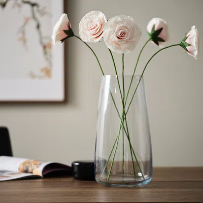 Ikea Guldspett Artificial Flower, Paper/rose Pink, 19 ¾ " In Transparent