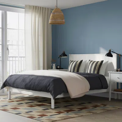 Ikea Gullaberg Bed Frame, White, Full/double