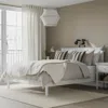 Ikea Gullaberg Bed Frame, White, Queen In White