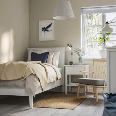 Ikea Gullaberg Bed Frame, White/luröy, Twin