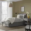 Ikea Gullaberg Bed Frame With 2 Storage Boxes, Gray, Twin In Gray