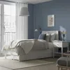 Ikea Gullaberg Bed Frame With 2 Storage Boxes, White, Twin In White