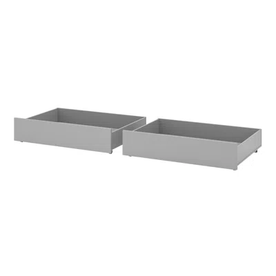Ikea Gullaberg Underbed Storage Box, Set Of 2, Gray, Full/double/twin/single