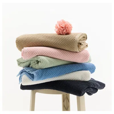 Ikea Gulvial Bath Towel, White, 28x55 " In Multi