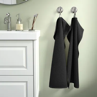 Ikea Gulvial Hand Towel, Black, 16x28 "