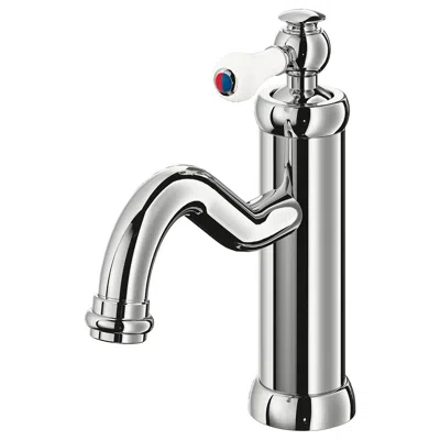 Ikea Hamnskär Bath Faucet, Chrome Plated, Height: 7 1/2 "