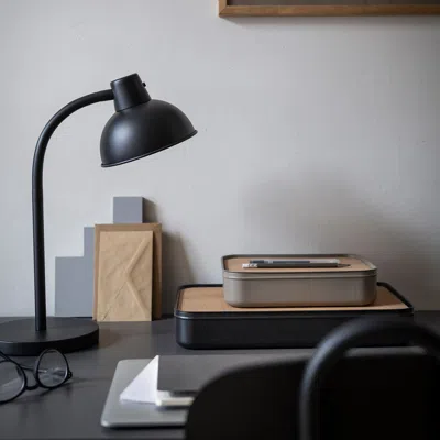 Ikea Harvmatta Box With Lid, Anthracite, 9 ½x13 ¾x2 ¼ "