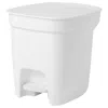 Ikea Häcksax Step Trash Can, White, 2 Gallon