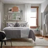 Ikea Hedfryle Comforter Set, Gray, Full/queen In Gray