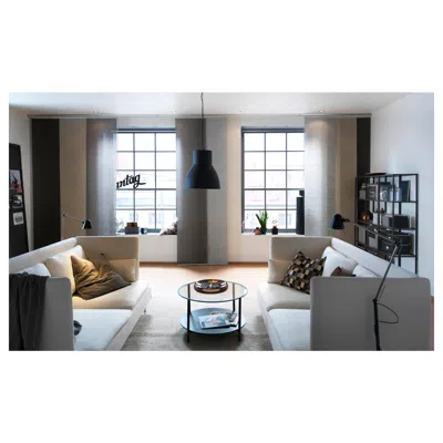 Ikea Hektar Pendant Lamp, Dark Gray, 19 "