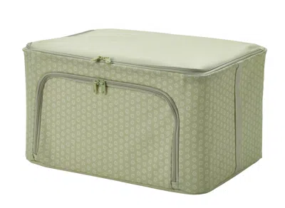 Ikea Hemmafixare Storage Case, Flower/pale Gray-green, 13 ½x20x11 "