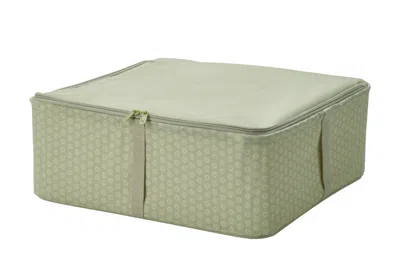 Ikea Hemmafixare Storage Case, Flower/pale Gray-green, 17 ¼x20x7 ½ "