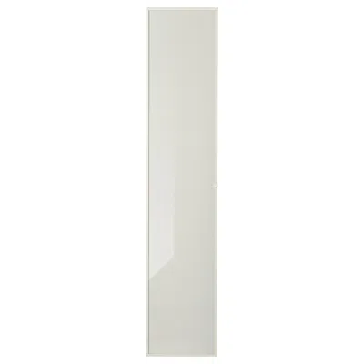 Ikea Högbo Glass Door, White, 15 1/2x75 3/4 "
