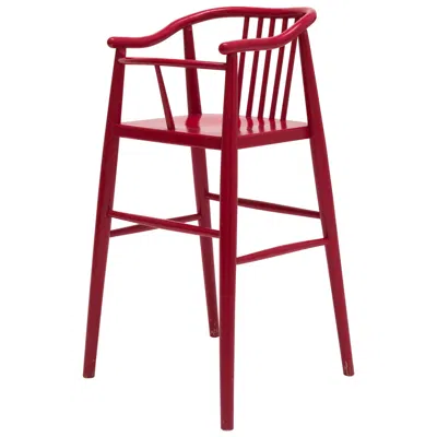 Pre-owned Ikea High Childs Chair "peggy" By Karin Mobring For , Sweden, 1950s In Brown