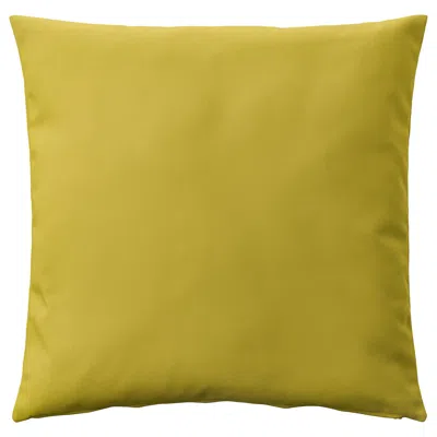 Ikea Hjärterö Cushion Cover, Yellow-green Outdoor/indoor, 20x20 "